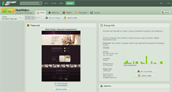 Desktop Screenshot of hunweb.deviantart.com