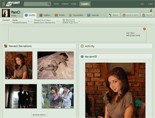 Tablet Screenshot of panci.deviantart.com