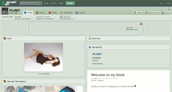 Desktop Screenshot of mleighs.deviantart.com