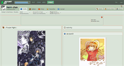 Desktop Screenshot of nami--chan.deviantart.com