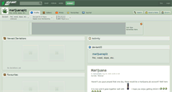 Desktop Screenshot of marijuanaplz.deviantart.com