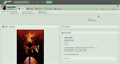 Desktop Screenshot of maeander.deviantart.com