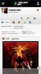 Mobile Screenshot of maeander.deviantart.com