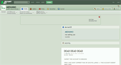 Desktop Screenshot of medunno.deviantart.com