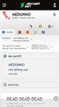 Mobile Screenshot of medunno.deviantart.com