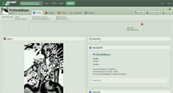 Desktop Screenshot of profondorosso.deviantart.com