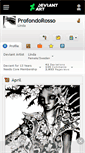 Mobile Screenshot of profondorosso.deviantart.com