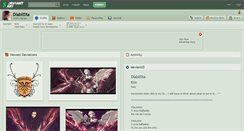 Desktop Screenshot of diablista.deviantart.com