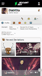 Mobile Screenshot of diablista.deviantart.com