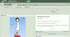 Desktop Screenshot of evolvd-studios.deviantart.com