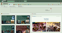 Desktop Screenshot of finitumus.deviantart.com