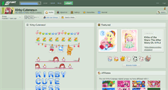 Desktop Screenshot of kirby-cuteness.deviantart.com