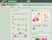 Tablet Screenshot of kirby-cuteness.deviantart.com