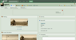 Desktop Screenshot of bigalexit.deviantart.com