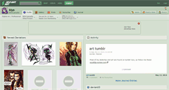 Desktop Screenshot of kiyo.deviantart.com