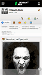 Mobile Screenshot of mikael-lem.deviantart.com