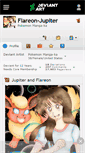 Mobile Screenshot of flareon-jupiter.deviantart.com