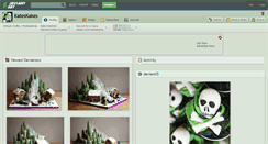 Desktop Screenshot of kateskakes.deviantart.com