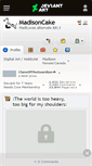 Mobile Screenshot of madisoncake.deviantart.com