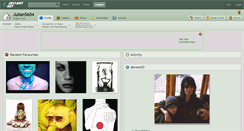 Desktop Screenshot of julian5604.deviantart.com