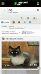 Mobile Screenshot of cvj.deviantart.com