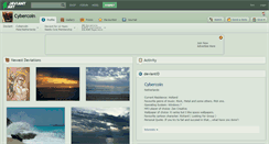 Desktop Screenshot of cybercoin.deviantart.com