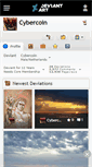 Mobile Screenshot of cybercoin.deviantart.com