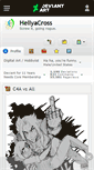 Mobile Screenshot of hellyacross.deviantart.com