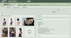 Desktop Screenshot of hanae38.deviantart.com