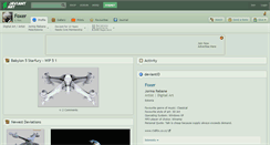 Desktop Screenshot of foxer.deviantart.com