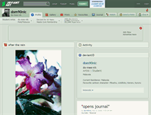 Tablet Screenshot of dom90nic.deviantart.com