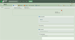 Desktop Screenshot of n--e.deviantart.com