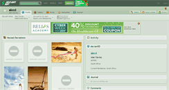 Desktop Screenshot of alecd.deviantart.com