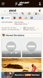 Mobile Screenshot of alecd.deviantart.com