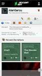 Mobile Screenshot of alangarou.deviantart.com