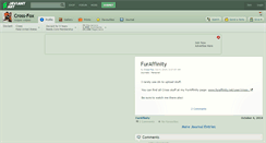 Desktop Screenshot of cross-fox.deviantart.com