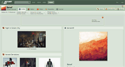 Desktop Screenshot of benef.deviantart.com