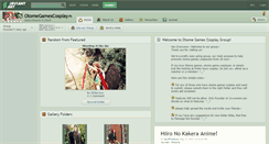 Desktop Screenshot of otomegamescosplay.deviantart.com