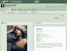Tablet Screenshot of bruce-k-cantrell.deviantart.com