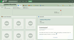 Desktop Screenshot of caniplaywithyourfeet.deviantart.com