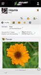 Mobile Screenshot of niqunia.deviantart.com