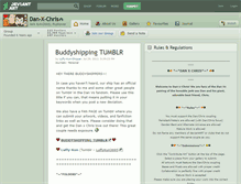 Tablet Screenshot of dan-x-chris.deviantart.com