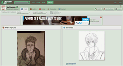 Desktop Screenshot of jackiesan17.deviantart.com