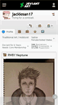 Mobile Screenshot of jackiesan17.deviantart.com