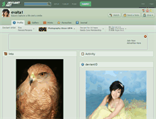 Tablet Screenshot of evaita1.deviantart.com
