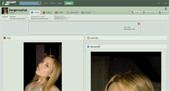Desktop Screenshot of dangeroushot.deviantart.com