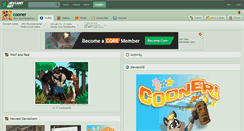 Desktop Screenshot of cooner.deviantart.com