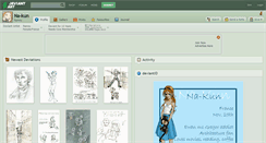 Desktop Screenshot of na-kun.deviantart.com