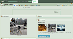 Desktop Screenshot of monster-fusion.deviantart.com