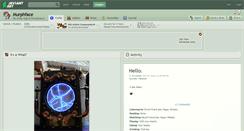 Desktop Screenshot of murphface.deviantart.com